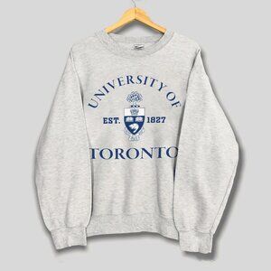 Vintage University Of Toronto EST 1827 Shirt, Retro Toronto College Sweatshirt